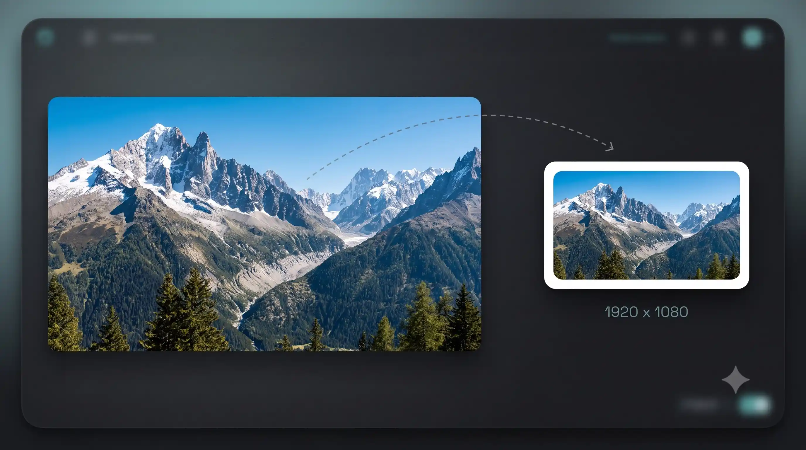 Image resizer tool